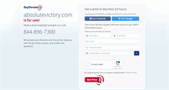 Desktop Screenshot of absolutevictory.com